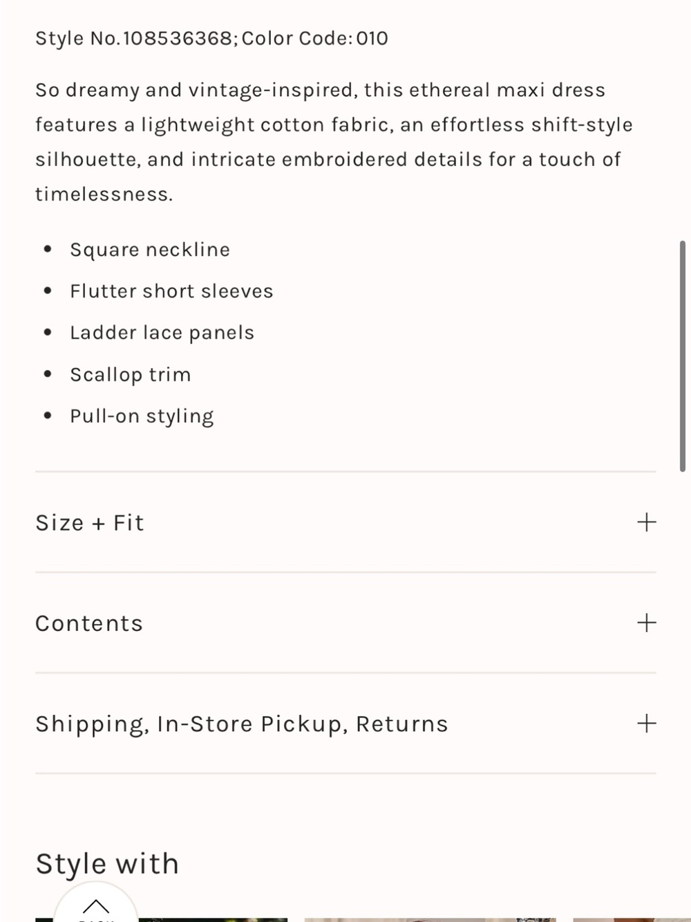 Free People NEW White Embroidered Maxi Dress - Picture 7 of 13